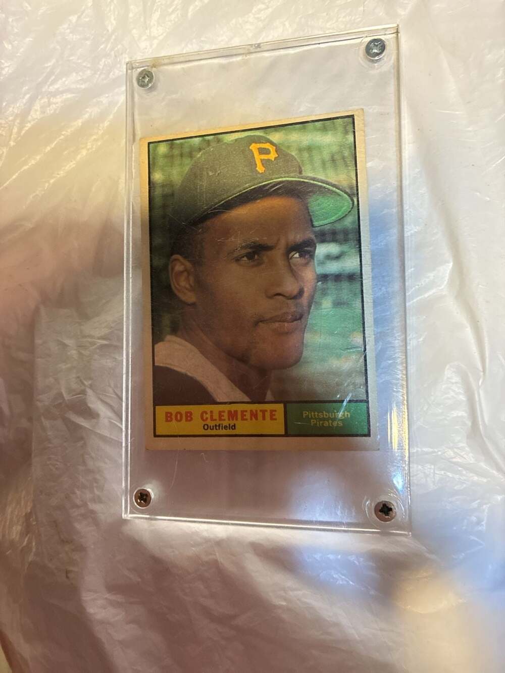 1961 Topps Bob Clemente #388 Baseball Card Pittsburgh Pirates